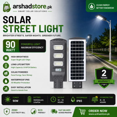 SOLAR ABS 90W STREET LIGHT (ECONO SERIES)