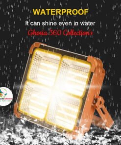 Alternative view of 400 Watt ,600Watt, 800watt and 1000watt Solar  LED Light with 15000 And 25000MAH, 50000mah and 6000mah Solar Power Bank , 4 Modes, Waterproof Portable Solar Power Outdoor Working Light